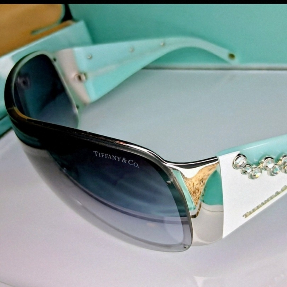 Tiffany & co Agnes luxury line with Swarovski crystals EUC